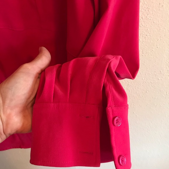 - #165)💖Stylish JACKET 💖NEW 💕Fuchsia-SAG HARBOR - Picture 4 of 9